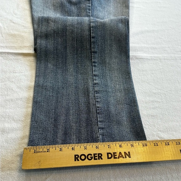 Bootcut Embellished western Boho Jeans Size 20 – Rhinestone Detail Denim - Picture 8 of 16